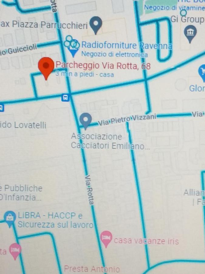 Casa Vacanze Iris, Appartamento Turistico Ravenna Exteriér fotografie